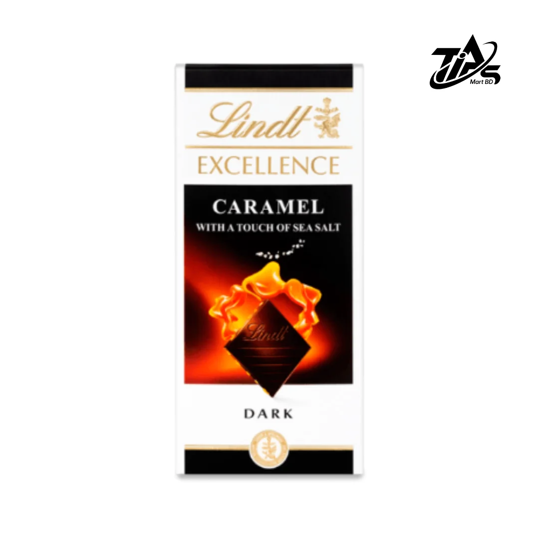 Lindt Caramel With Sea Salt Dark Chocolate