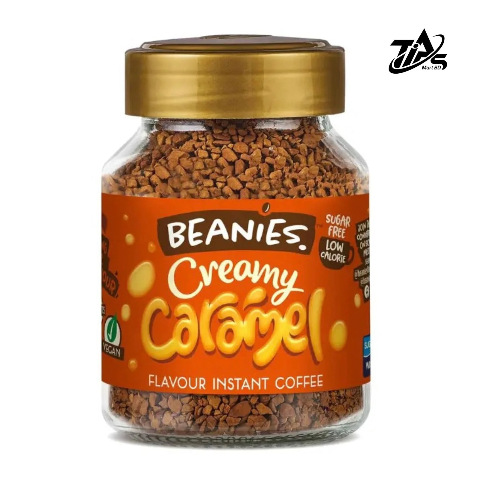 Beanies Creamy Caramel Flavour Instant Coffee