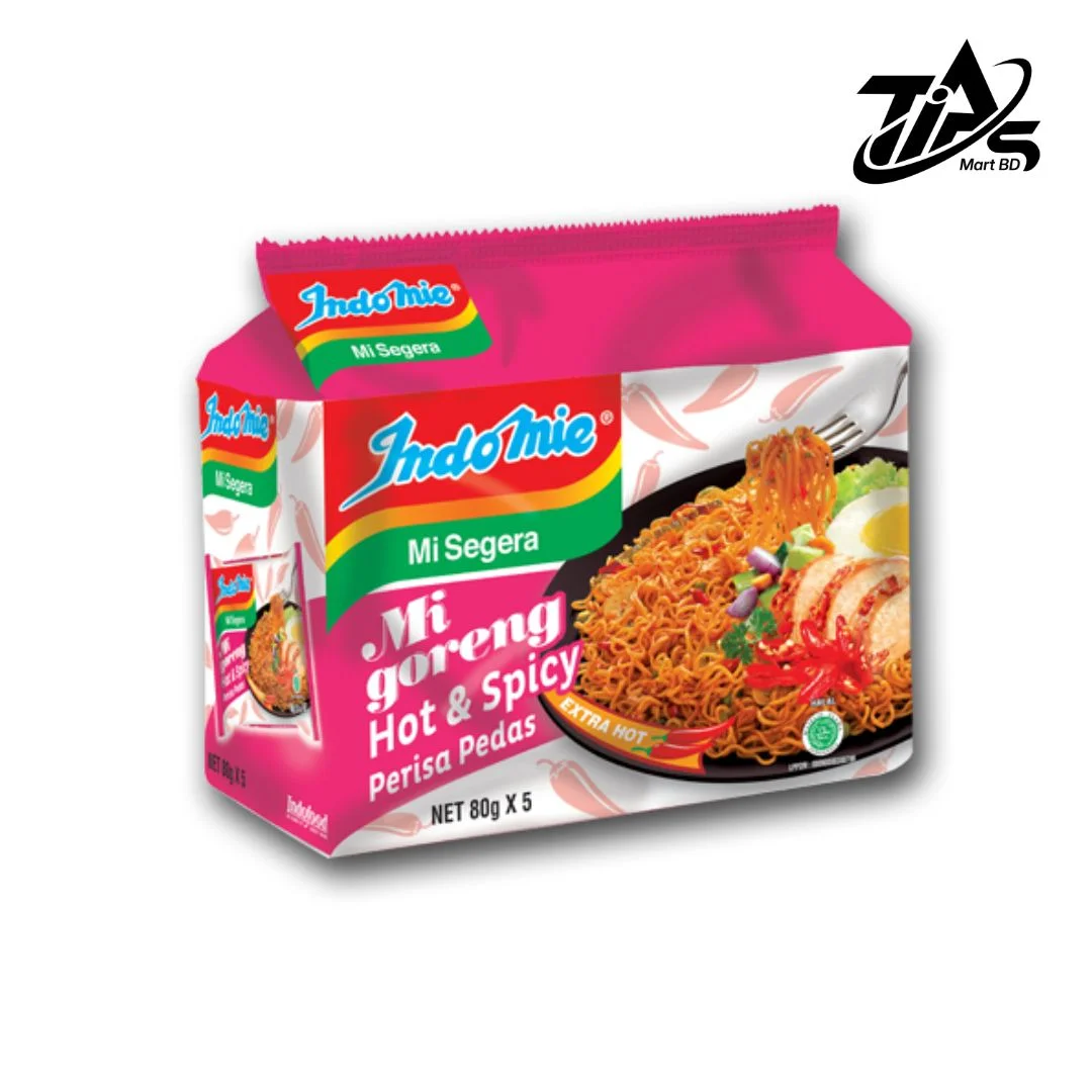 Indomie Mi Goreng Hot and Spicy Noodles