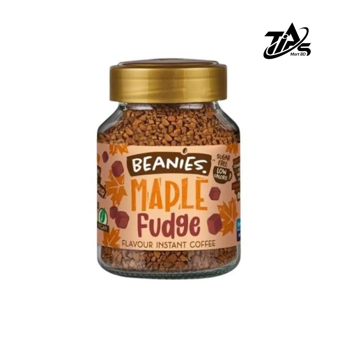 Beanies Maple Fudge Flavour Instant Coffee
