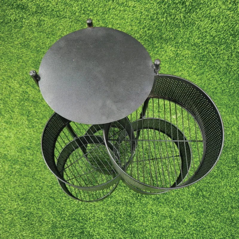 4 Layer Round Shape Kitchen Rack