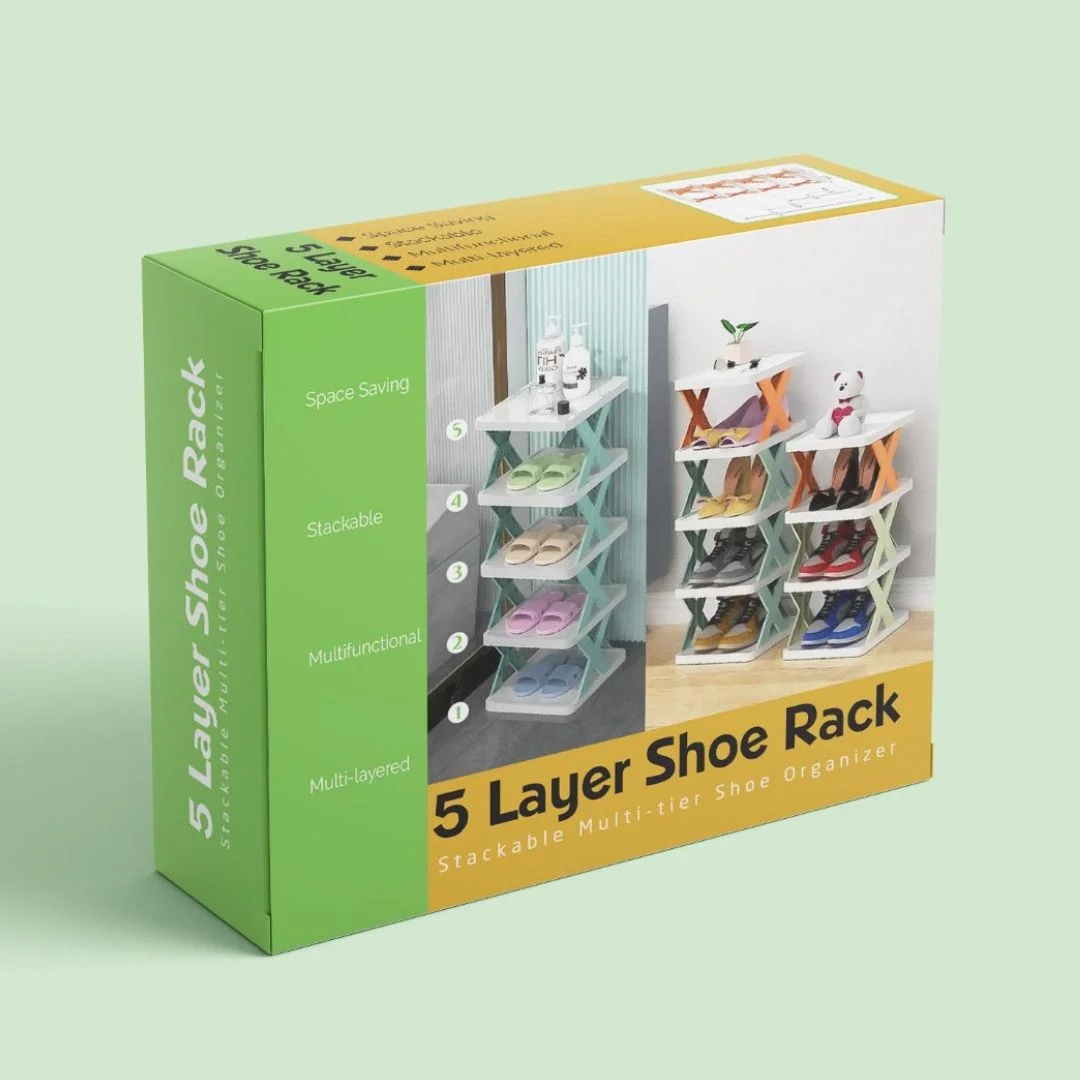 5 Layer shoe rack