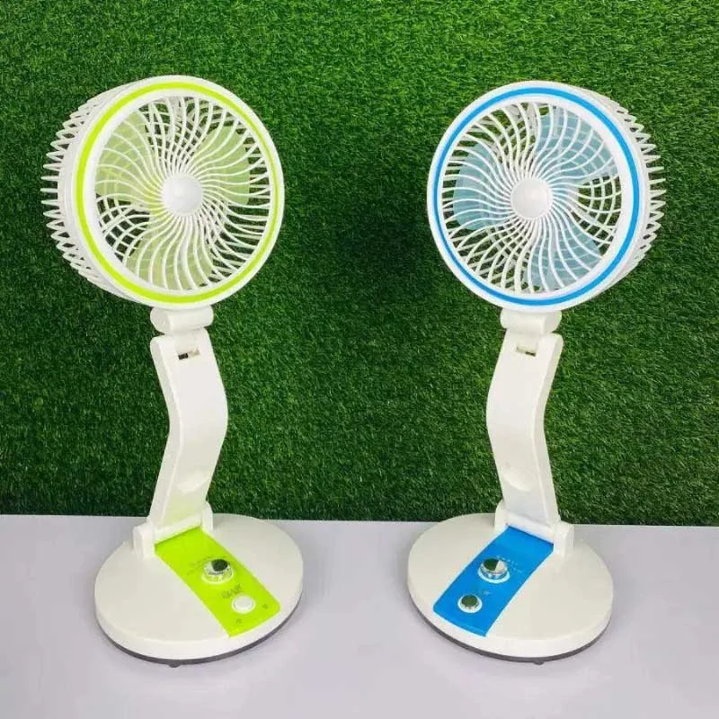Led light folding Fan