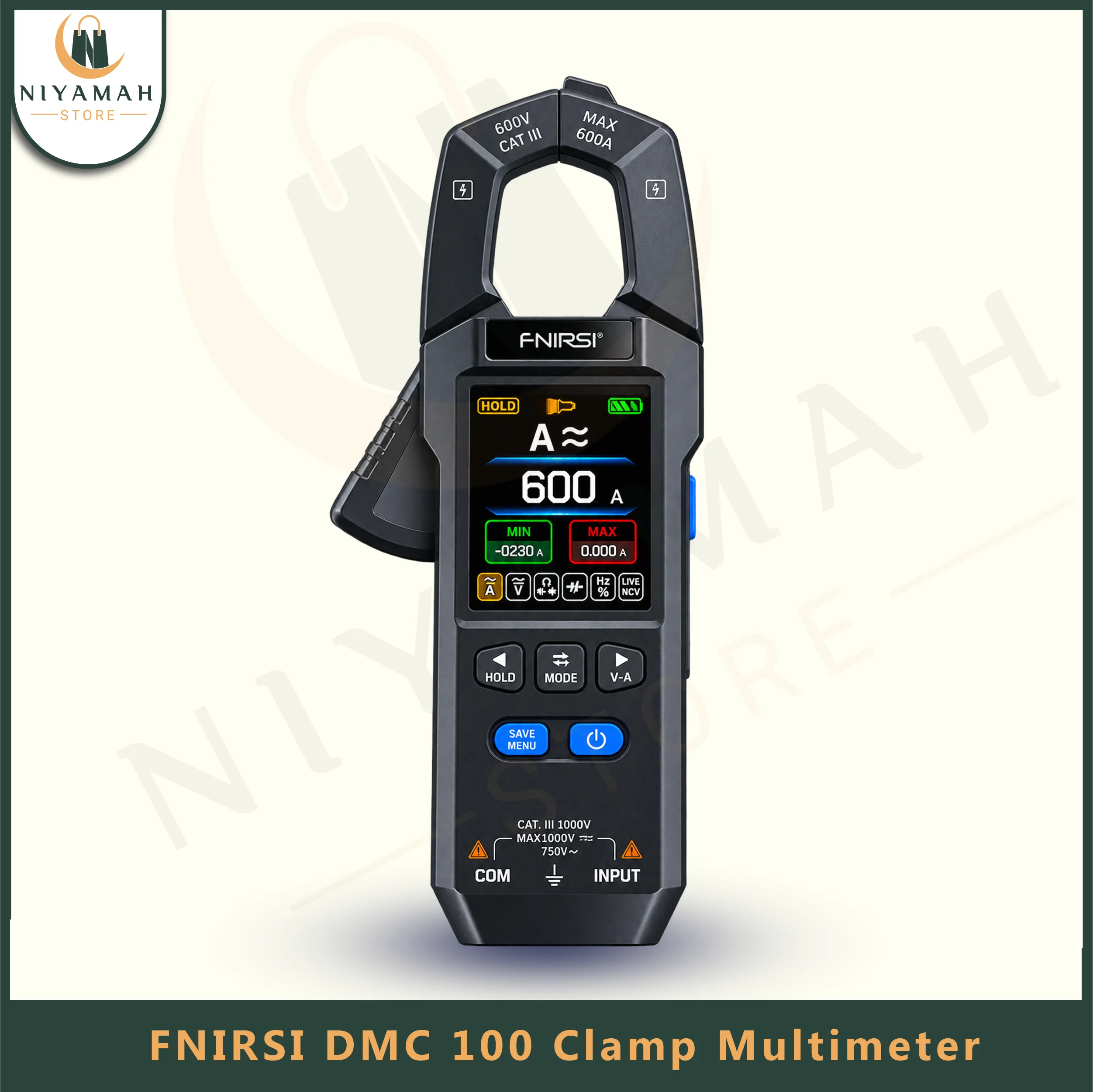 FNIRSI DMC-100 Smart Digital Clamp Meter