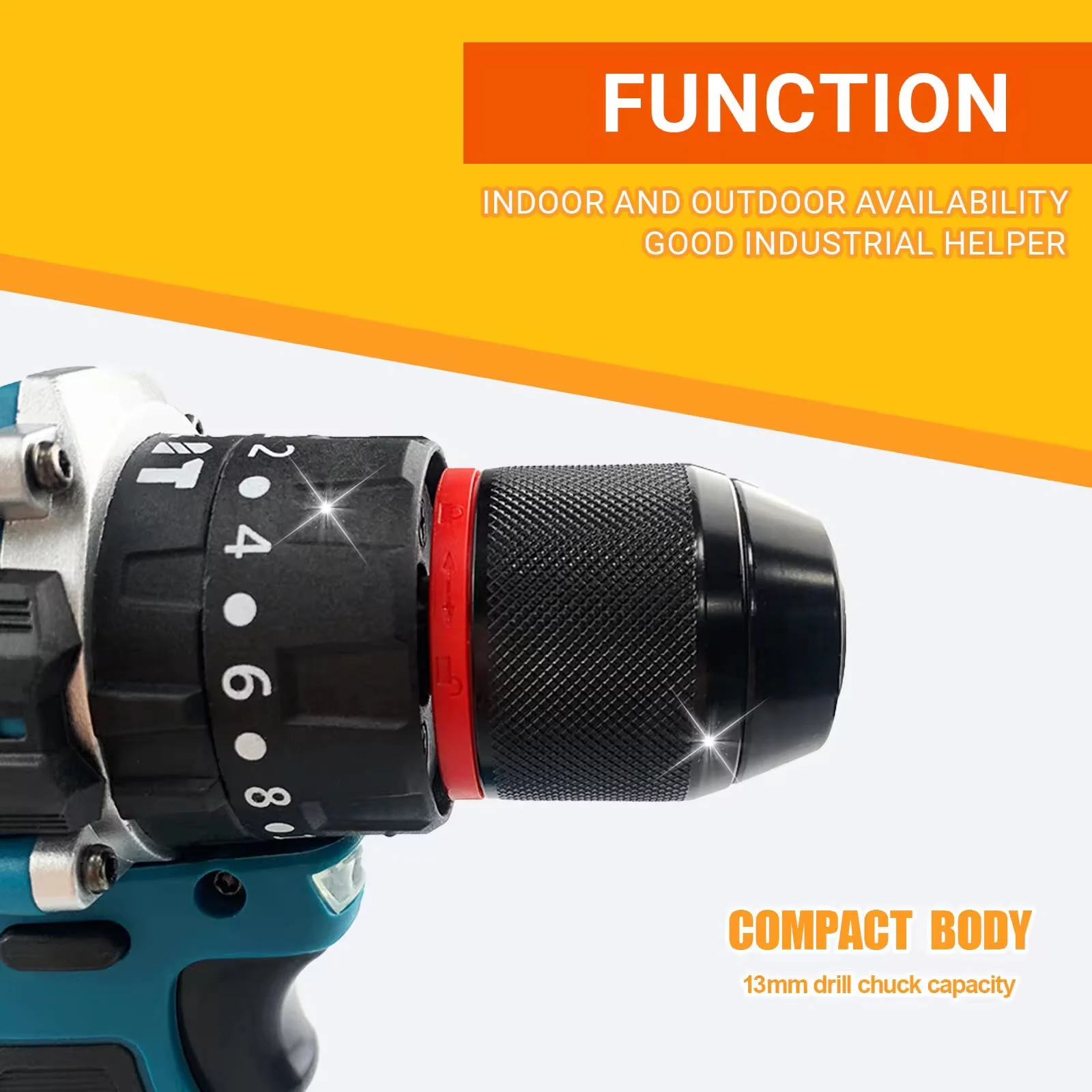 VOLTEX 32V Brushless Cordless Drill Tools Set