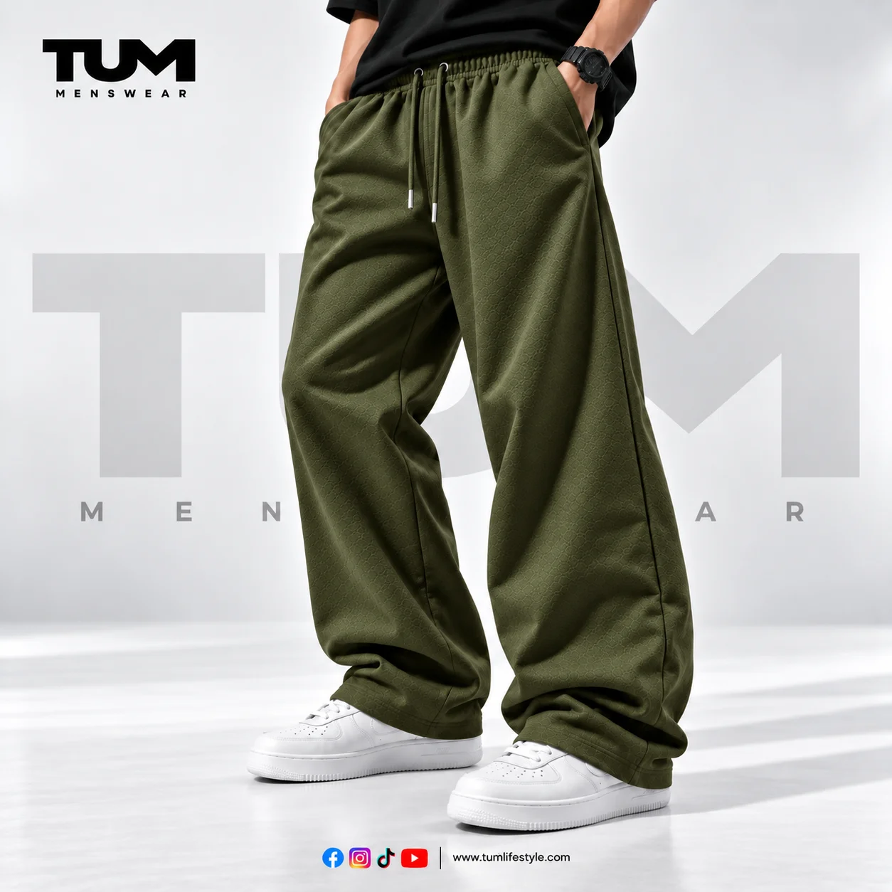 TUM Semi Baggy Olive