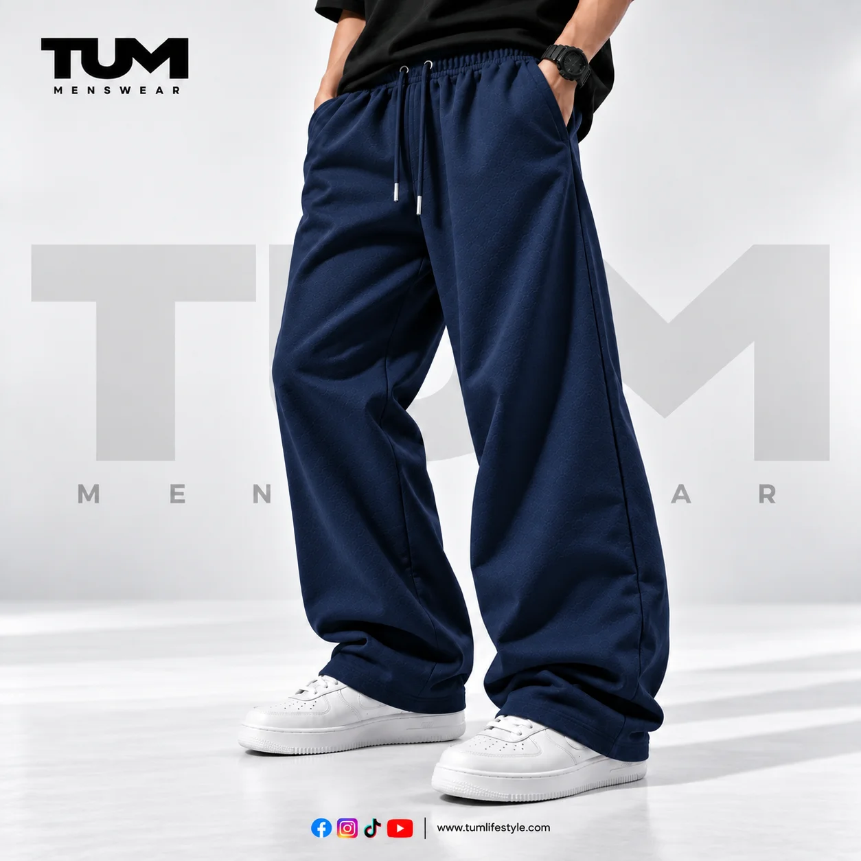 TUM Semi Baggy Navy