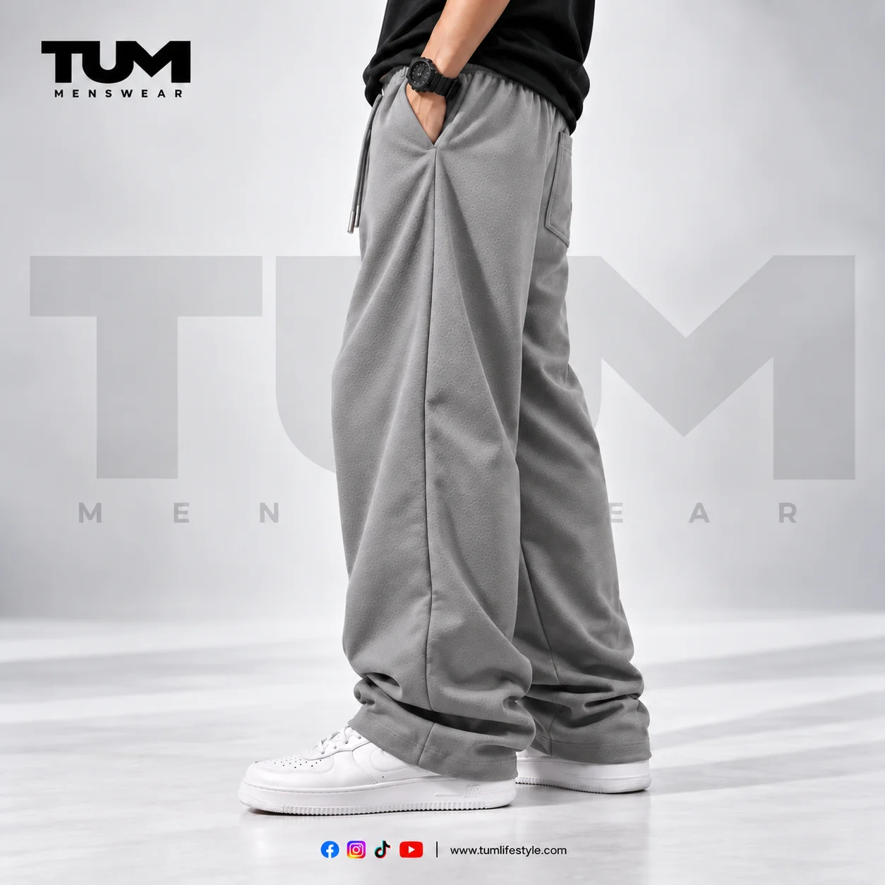 TUM Semi Baggy Ash