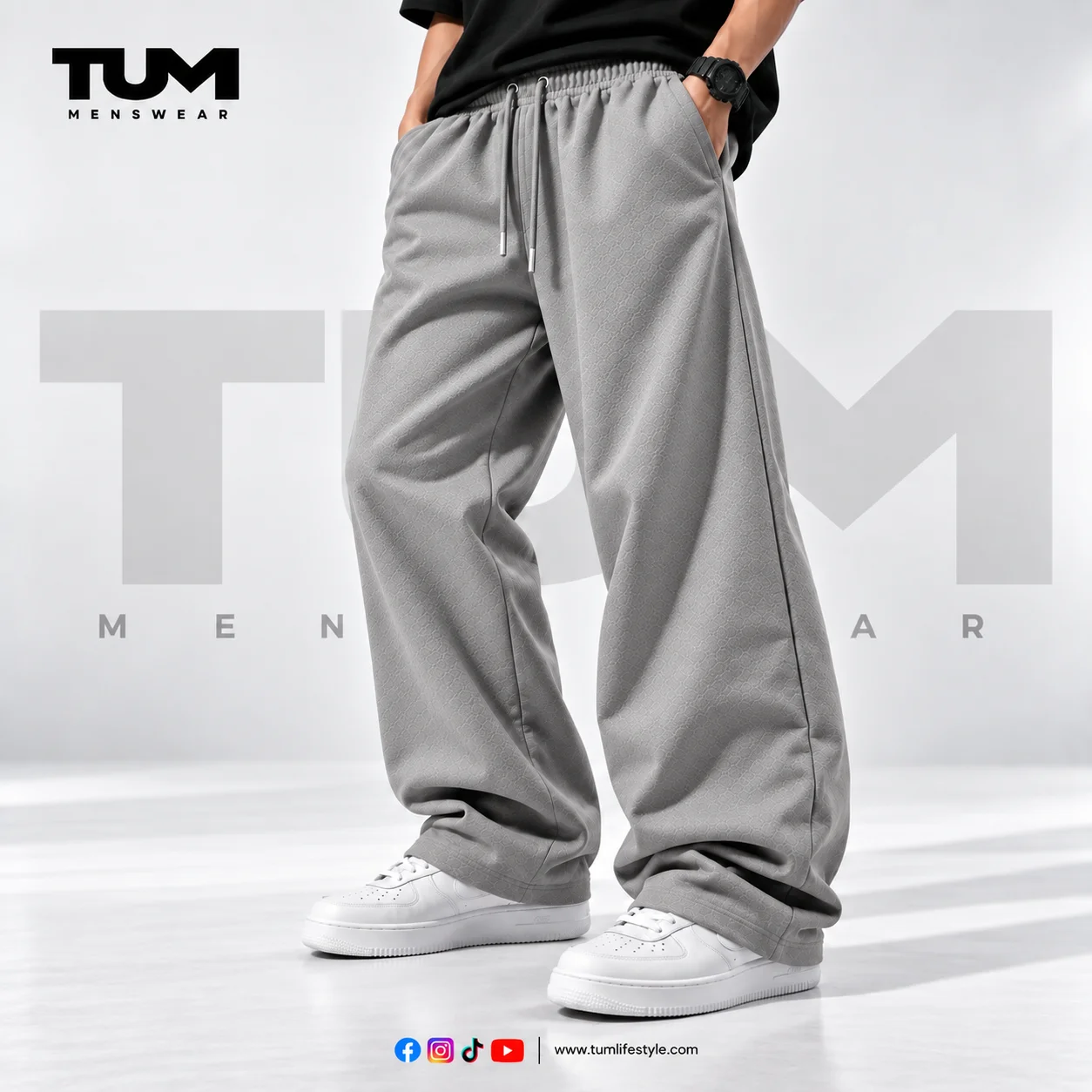TUM Semi Baggy Ash