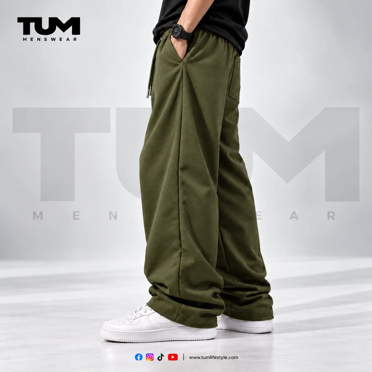 TUM Semi Baggy Olive
