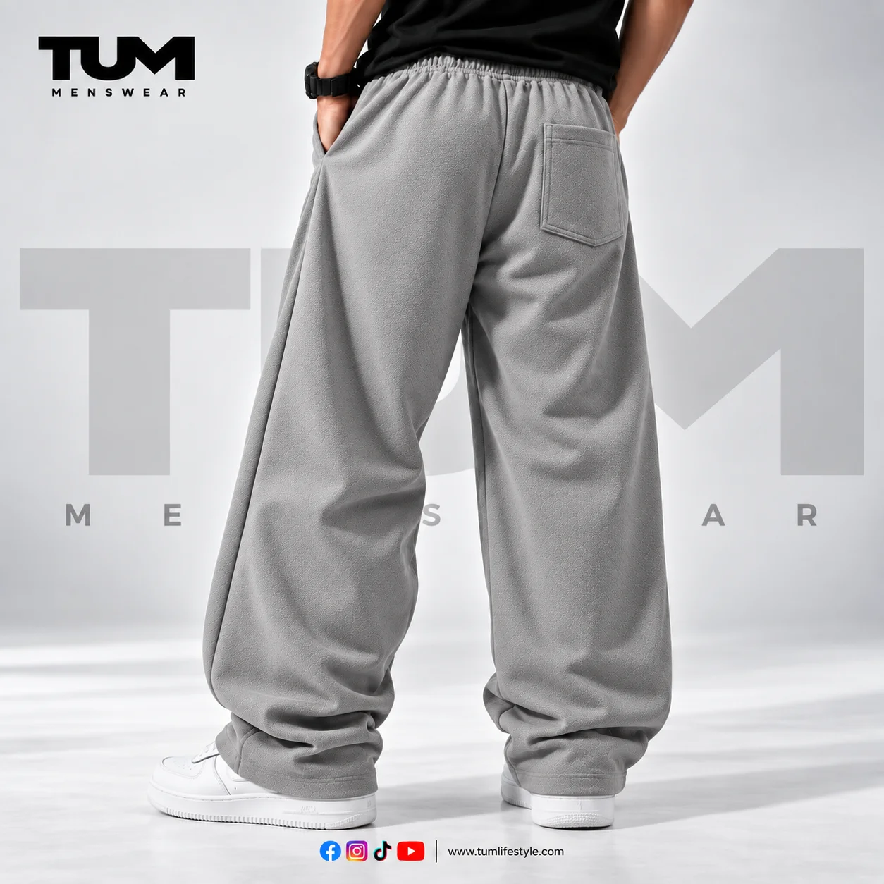 TUM Semi Baggy Ash
