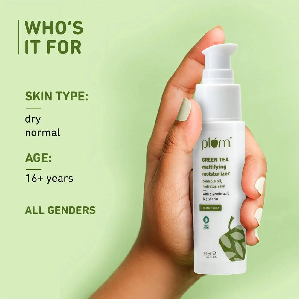 Plum Green Tea Mattifying Moisturizer image 4