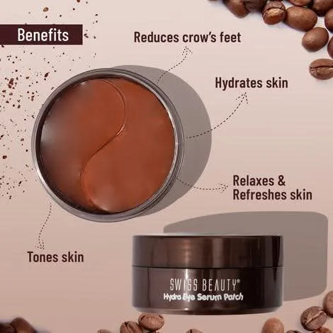 Swiss Beauty Hydra Eye Serum Patch – Coffee image 2
