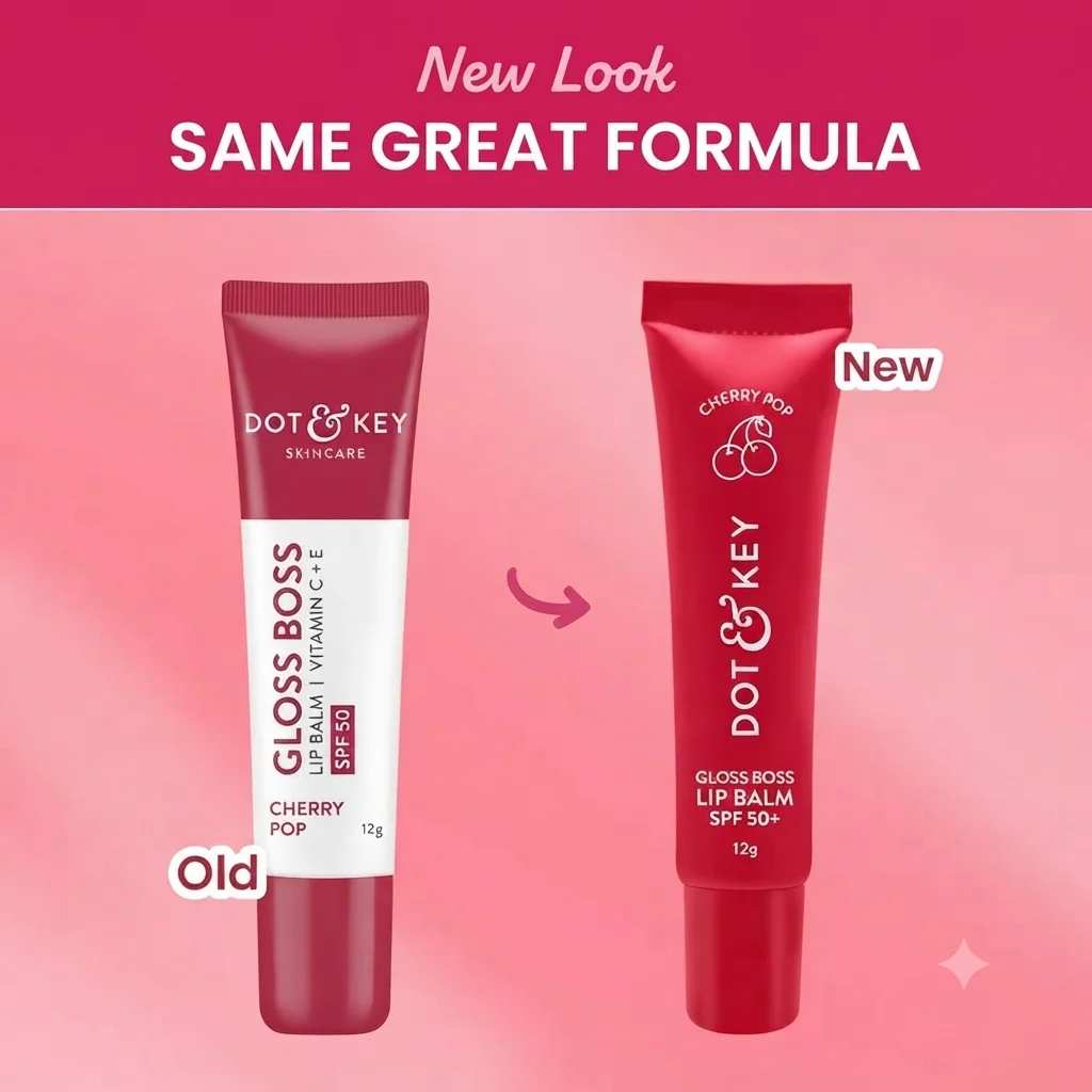 Dot & Key Gloss Boss Lip Balm SPF 50+ – Cherry Pop (12g) image 2