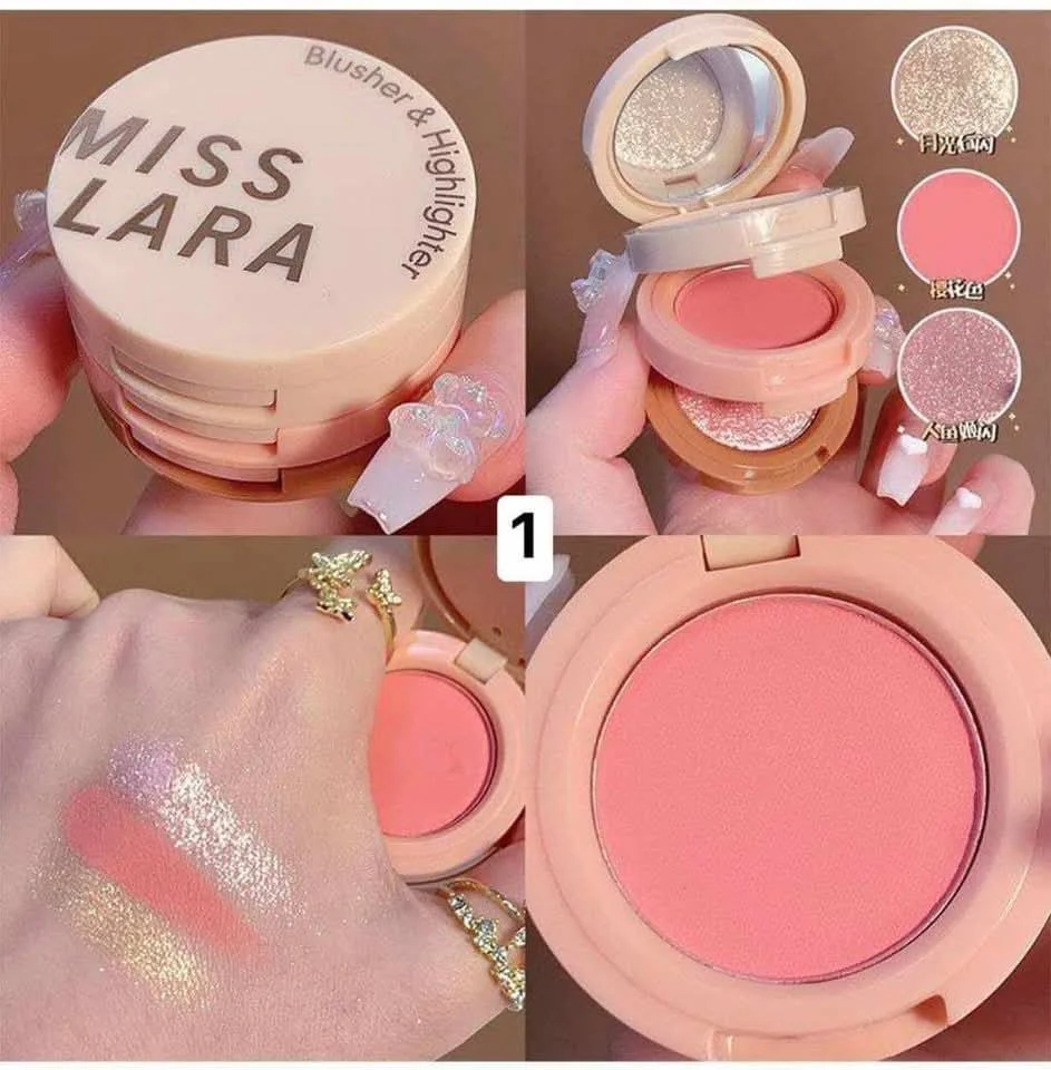 Miss Lara 3 in 1 Blush Palette image 3