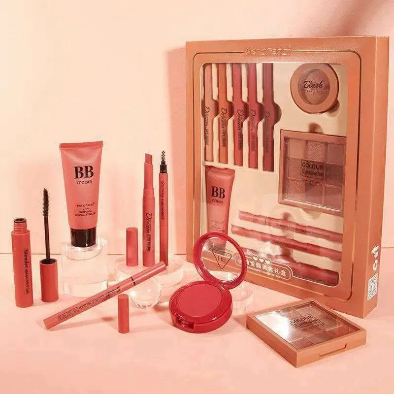 Heng Fang Complete Makeup Gift Set – 8 in 1 Beauty Collection