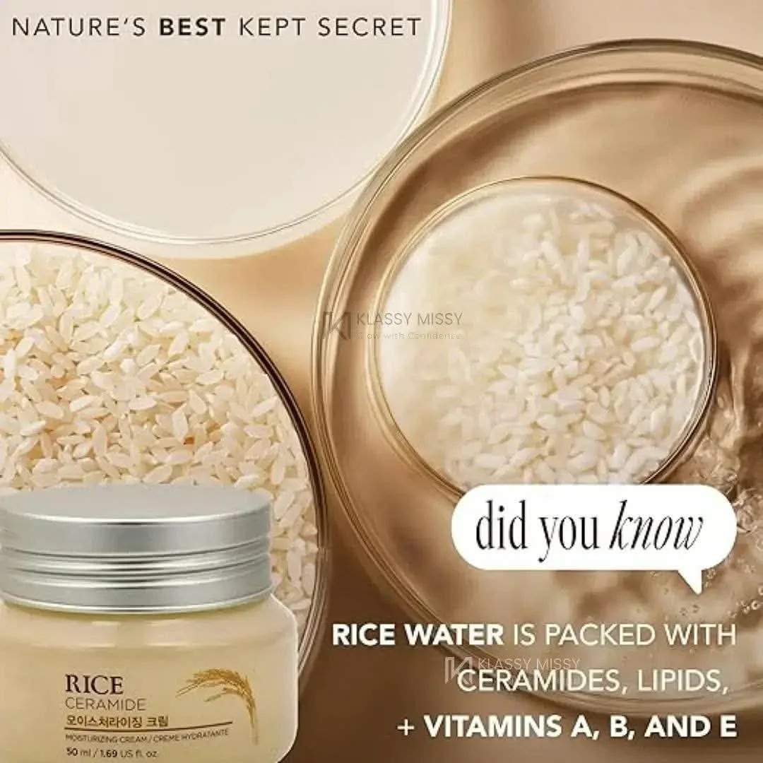 Rice Ceramide Moisturizing Cream image 2