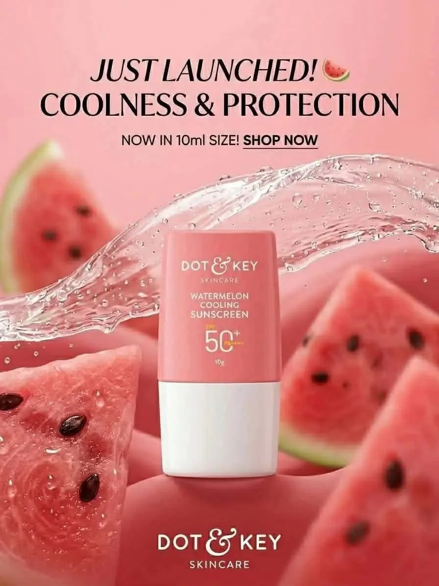 Dot & Key Watermelon Cooling Sunscreen SPF 50 PA++++ – 10ml