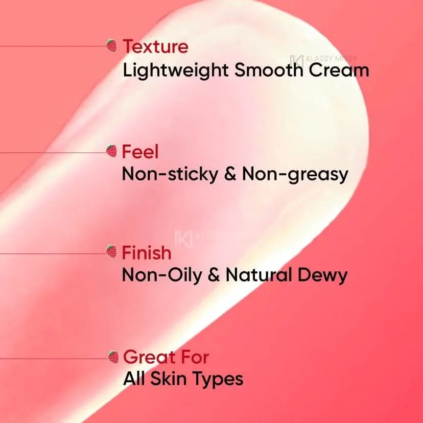 Dot & Key Dew Strawberry Moisturizer – Hydrating Gel Moisturizer image 3