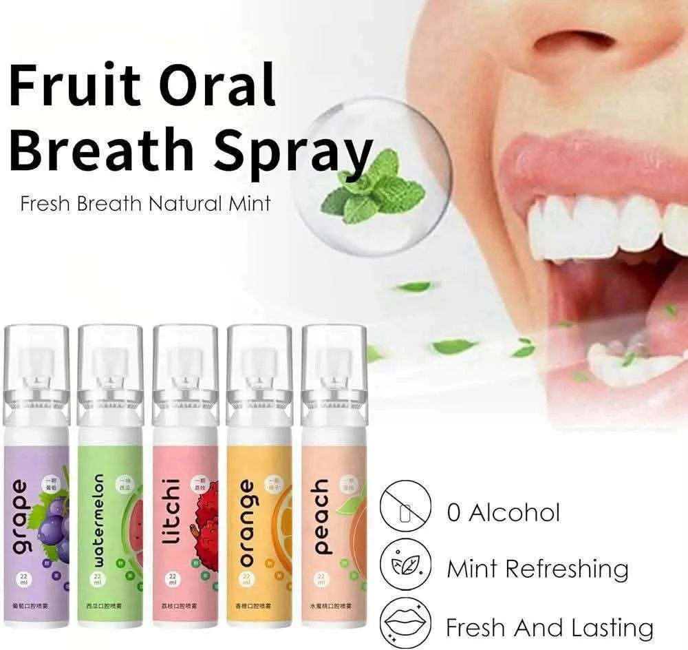 Fruit Oral Breath Spray – Long Lasting Fresh Breath (22ml)