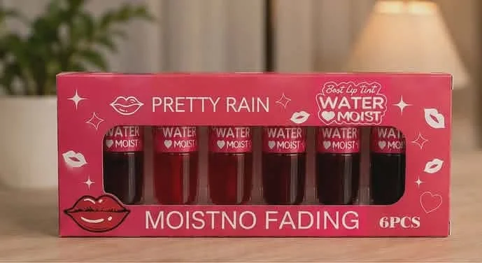 Pretty Rain 6-Piece Water Lip Tint Set
