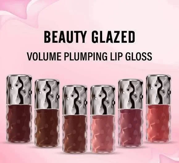 Beauty Glazed Plumping Lip Oil – Hydrating & Volumizing Lip Gloss image 6