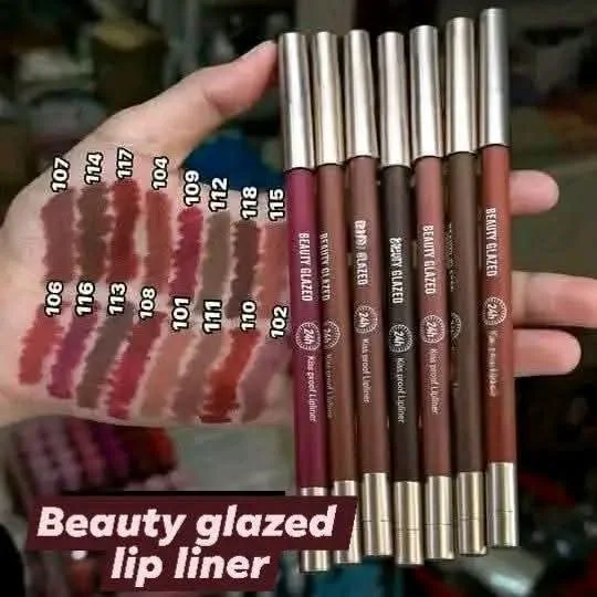 Beauty Glazed Lip Liner Pencil – Waterproof & Long Lasting Product Description image 2