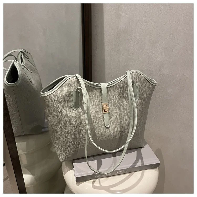 Elegant Textured Tote Bag for Women image 2