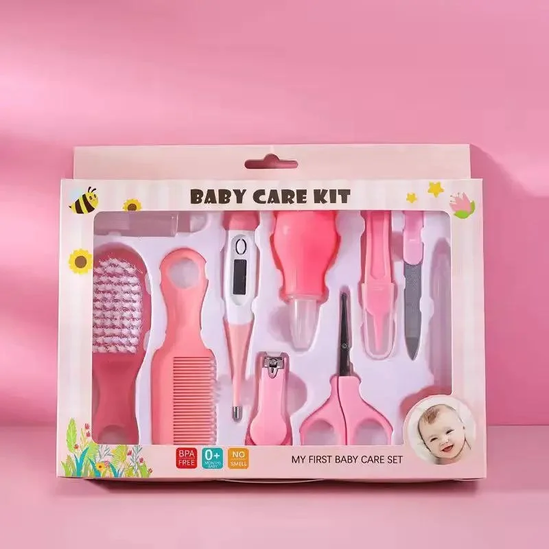 Baby Care Grooming Kit – 8-Piece Newborn Essentials Set