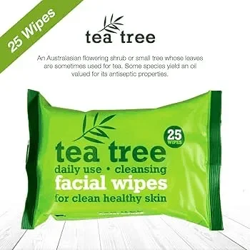 Tea tree wet wipes