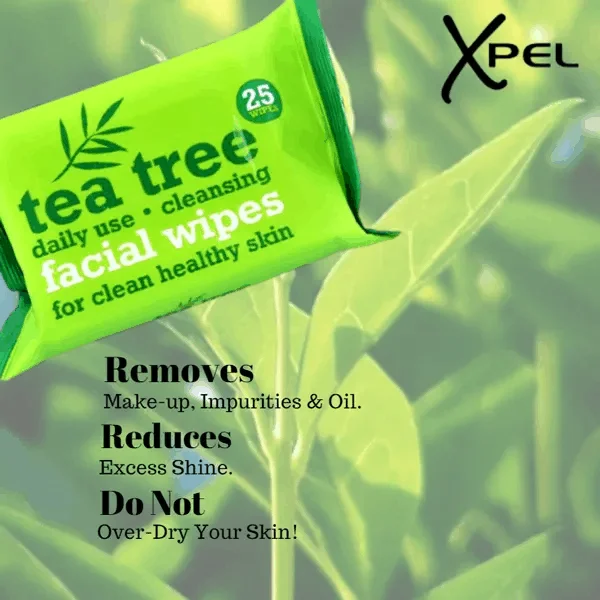 Tea tree wet wipes image 2