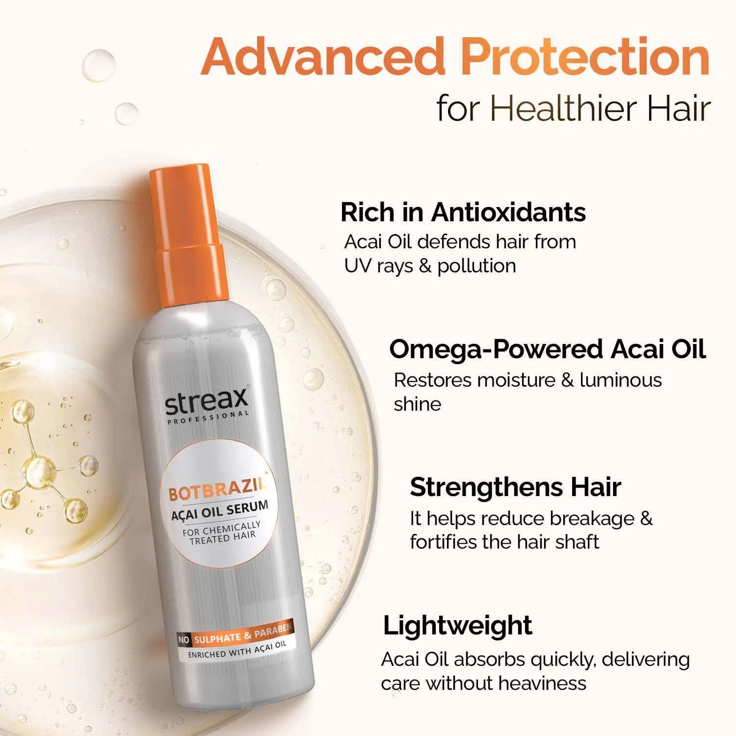 Streax Professional BotBrazil Oil Serum image 3
