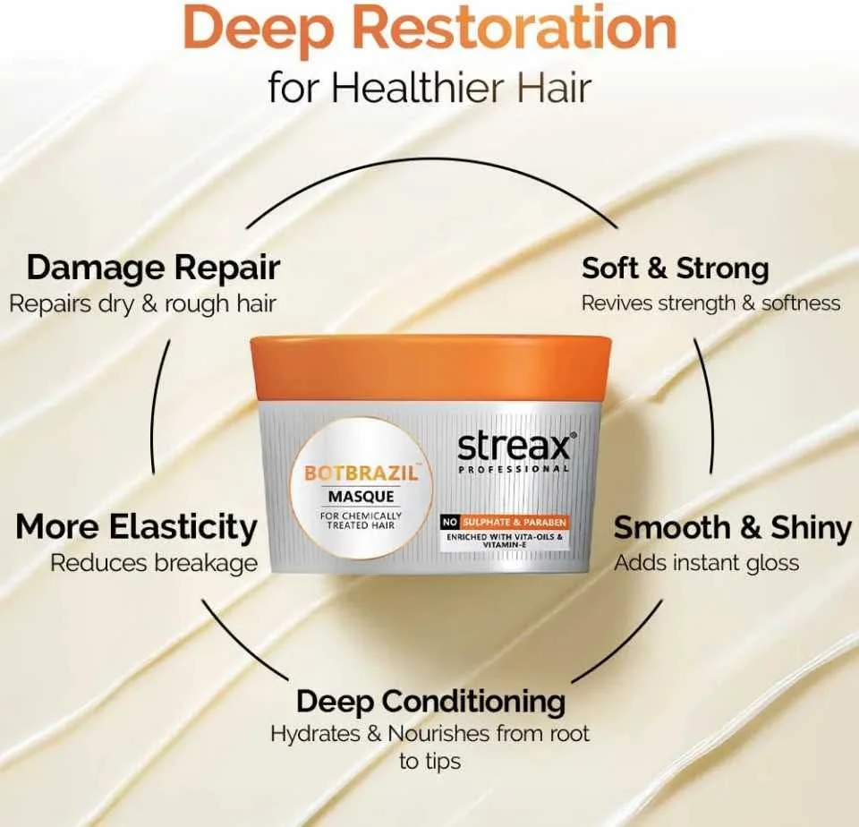 Streax Professional BotBrazil Hair Mask image 2