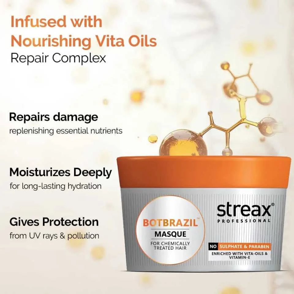 Streax Professional BotBrazil Hair Mask image 3