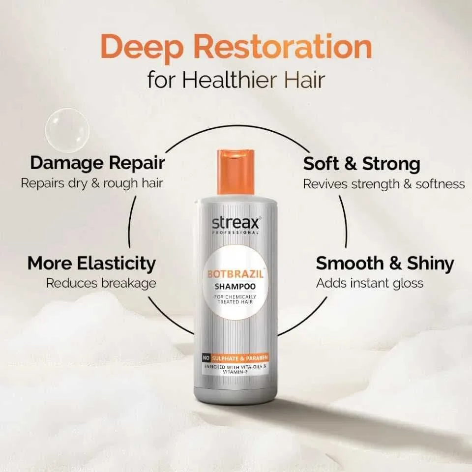 Streax Professional BotBrazil Shampoo image 2