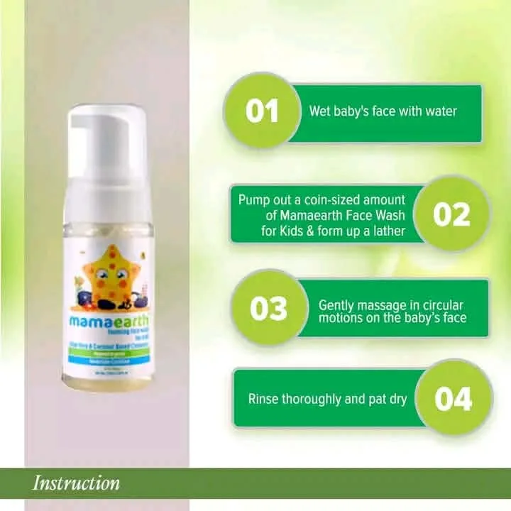 Mamaearth Foaming Face Wash for Kids (150ml) image 3