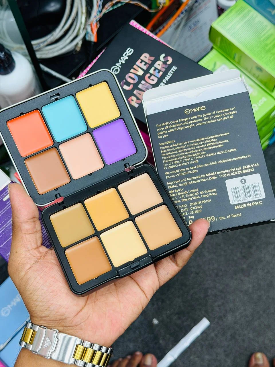 MARS Cover Ranger Concealer Palette image 2
