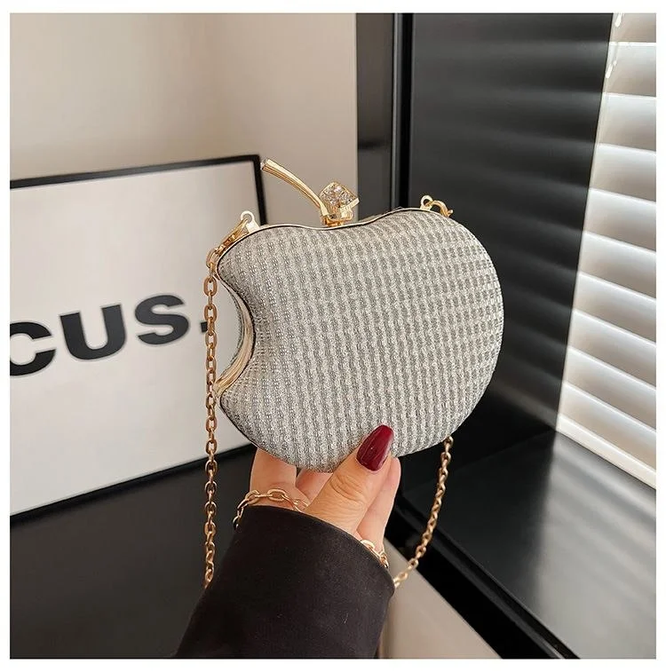 Apple design ladies clutch image 4
