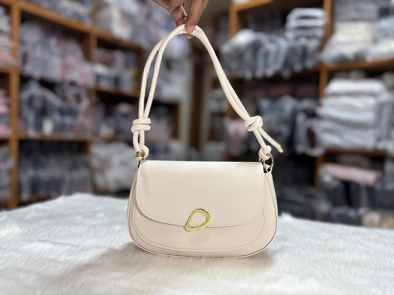 Women's Retro Saddle Shoulder Bag image 5