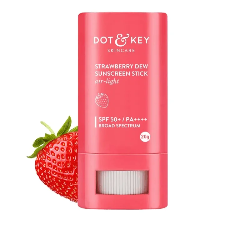 Dot & Key Strawberry Dew Sunscreen Stick SPF 50+ PA++++. image 3