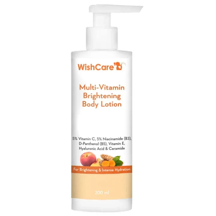 Wishcare multivitamin body brightening lotion image 4