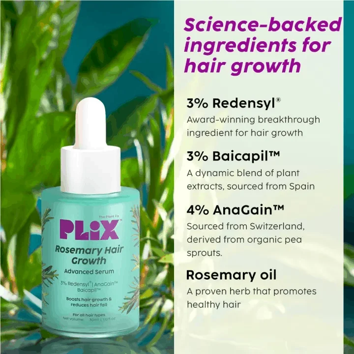 Plix Rosemary Hair Growth Serum image 2