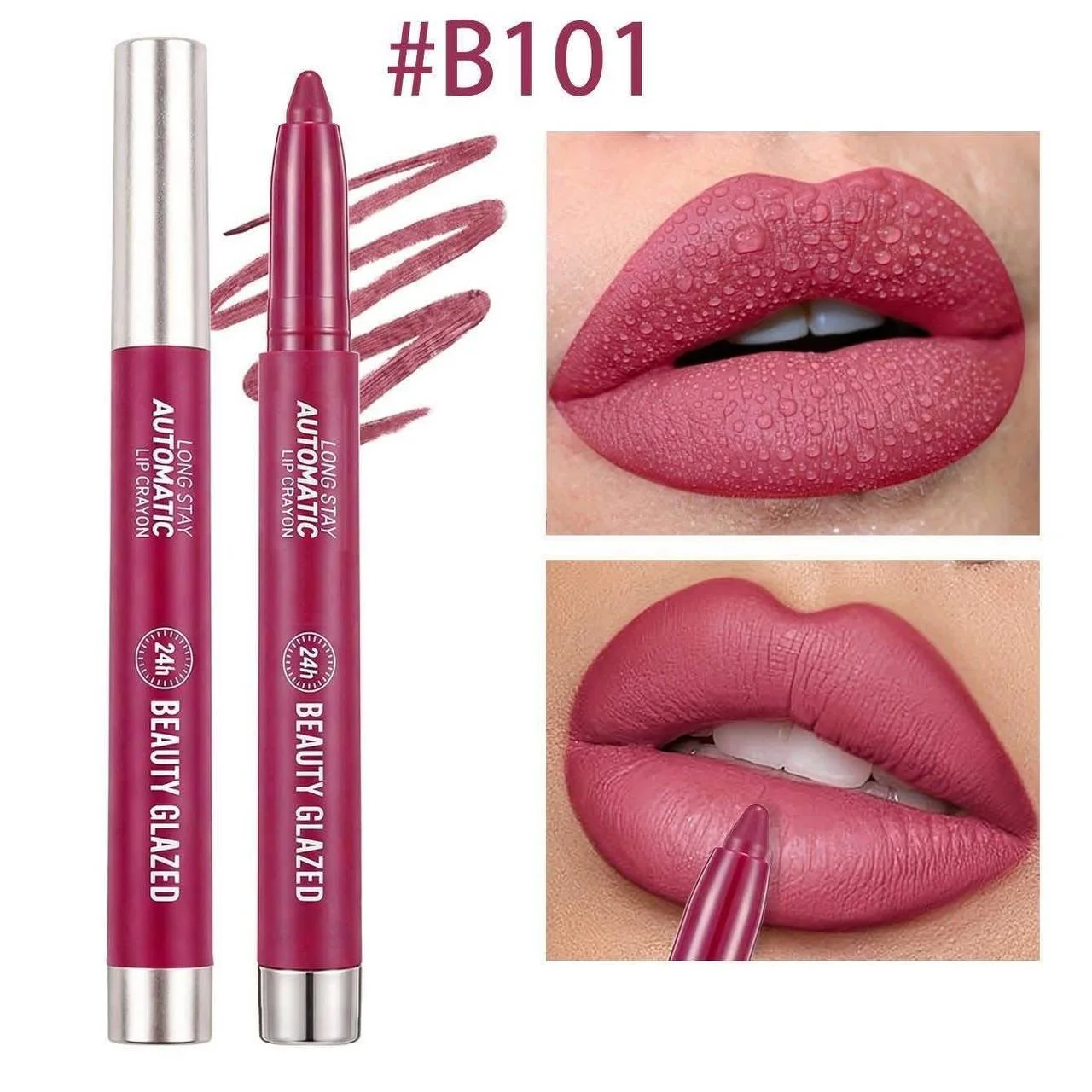 Beauty glazed lip crayon