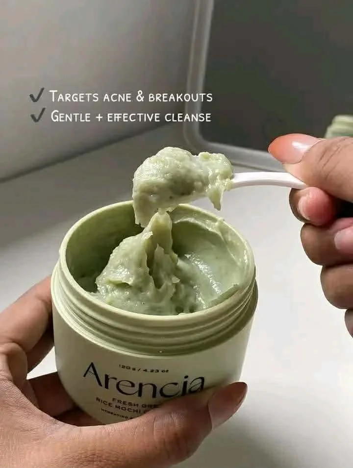 Arencia Fresh Green Rice Mochi Cleanser. image 3