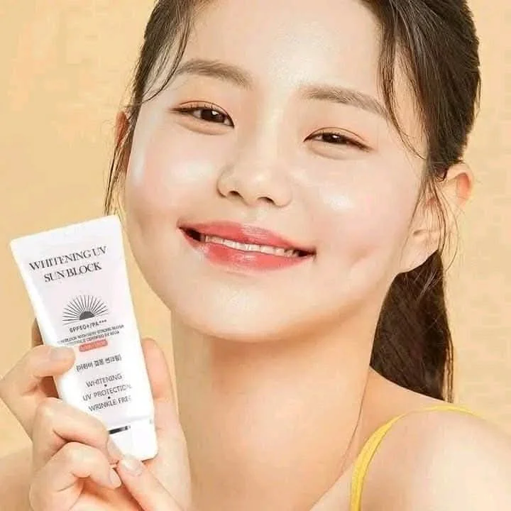 Whitening UV Sun Block SPF50+ PA+++ UVA/UVB Sunscreen image 2