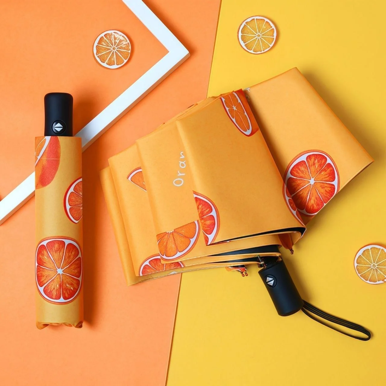 Fruity Design Folding Umbrella | Portable Windproof UV Protection Umbrella image 3