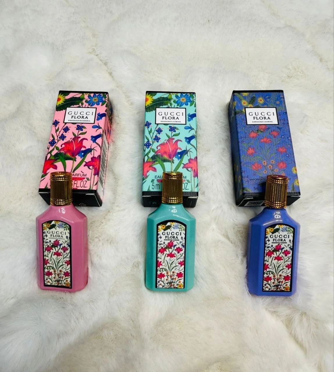 Gucci Flora Gorgeous Jasmine Mini Perfume – 5ml