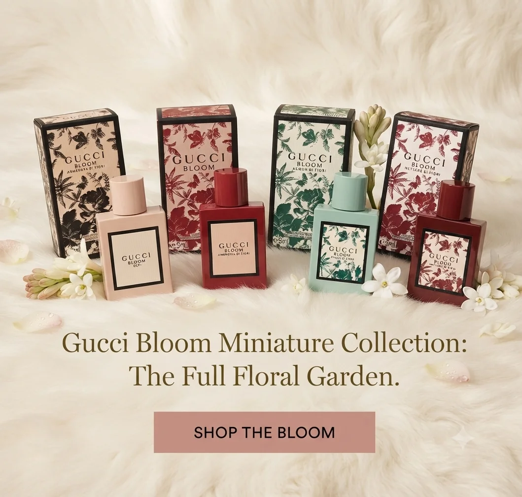 Gucci Bloom Miniature Perfume Collection – Floral Garden Edition