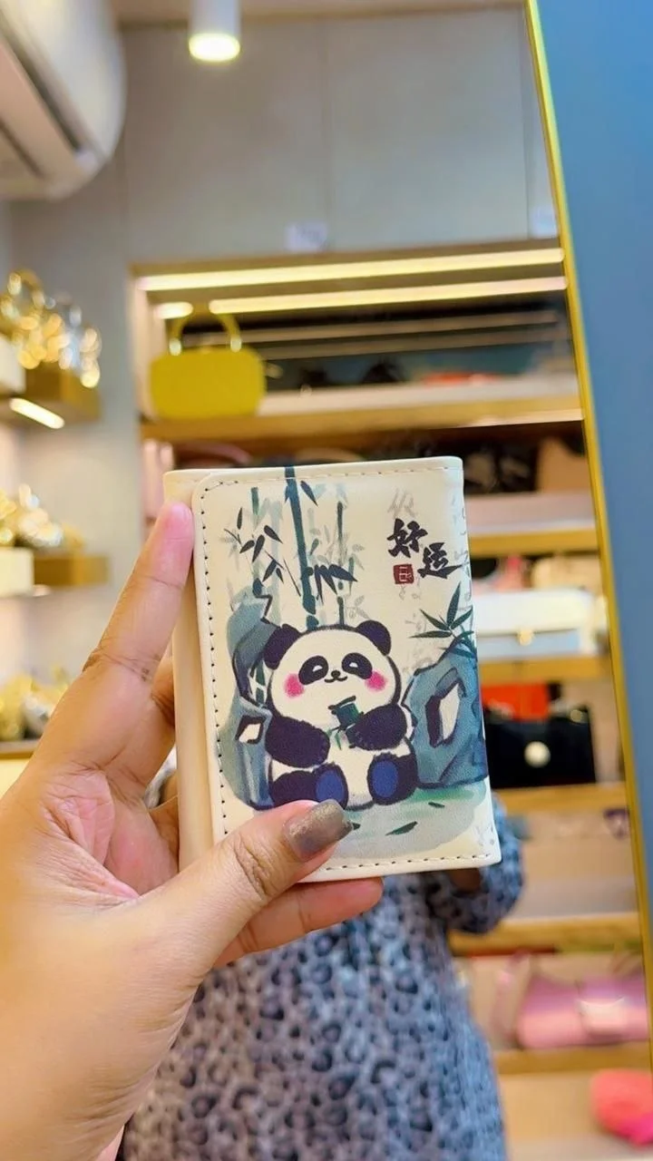 Panda design wallet