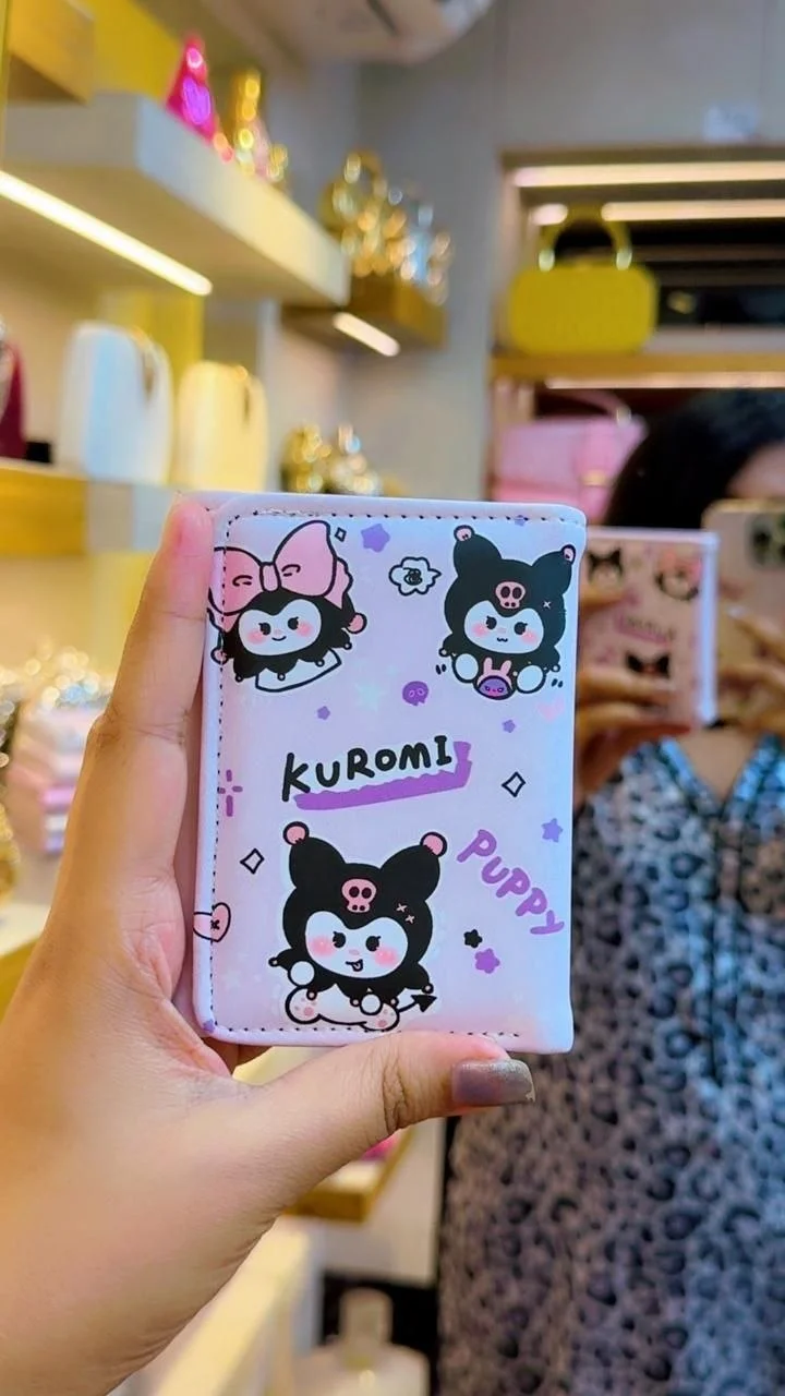 Kuromi design ladies wallet image 3